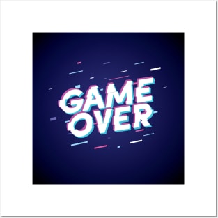 Game Over Posters and Art